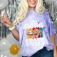 Sloth For Sloth Lover Men Women Kids Introvert Comfort Color Blast T-Shirt Amethyst