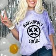 Socially Awkward Introvert Social Anxious Awkwardly Social Comfort Color Blast T-Shirt Amethyst Socially Awkward Introvert Social Anxious Awkwardly Social Comfort Color Blast T-Shirt Amethyst