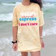 Words Cannot Express How Much I Don't Care Introvert Comfort Color Blast T-Shirt Citrine Words Cannot Express How Much I Don't Care Introvert Comfort Color Blast T-Shirt Citrine