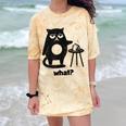 Cat What Humor Introvert Anti-Social Comfort Color Blast T-Shirt Citrine Cat What Humor Introvert Anti-Social Comfort Color Blast T-Shirt Citrine