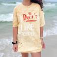 I Don't Like People Introvert Small Comfort Color Blast T-Shirt Citrine