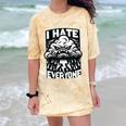 I Hate Everyone Introvert Anti-Social Dark Humor Comfort Color Blast T-Shirt Citrine