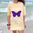 Introvert Antisocial Butterfly For Women Men Comfort Color Blast T-Shirt Citrine Introvert Antisocial Butterfly For Women Men Comfort Color Blast T-Shirt Citrine