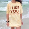 I Like You But Got No Game Introvert Minimalist Joke Comfort Color Blast T-Shirt Citrine I Like You But Got No Game Introvert Minimalist Joke Comfort Color Blast T-Shirt Citrine