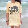 Nope Not Today Tomorrow's Not Looking Good Either Introverts Comfort Color Blast T-Shirt Citrine