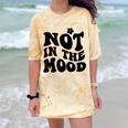 Not In The Mood Anti Social Introvert Sarcastic Retro Comfort Color Blast T-Shirt Citrine Not In The Mood Anti Social Introvert Sarcastic Retro Comfort Color Blast T-Shirt Citrine