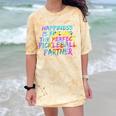Pickleball Saying Introvert Pickleball Game Partner Comfort Color Blast T-Shirt Citrine