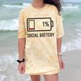 Social Battery 1 Shirt Introvert Anti Social Tee Gif Comfort Color Blast T-Shirt Citrine Social Battery 1 Shirt Introvert Anti Social Tee Gif Comfort Color Blast T-Shirt Citrine