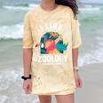 Zoologist Scientist Wildlife Biologist Zoology Introverted Comfort Color Blast T-Shirt Citrine