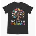 100 Days In The Books Reading Teachers Librarians School Unisex T-Shirt
