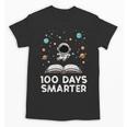 100 Days Smarter Astronaut Book 100th Day Girls Kids Women Unisex T-Shirt