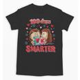 100 Days Smarter Shirt Cute Hedgehog Love Books School Tee Unisex T-Shirt