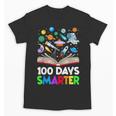 100th Day Of School Astronaut Books Space 100 Days Smarter Unisex T-Shirt