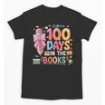 100th Day Of School Teacher Floral 100 Days In The Books Unisex T-Shirt