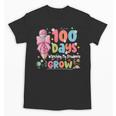 100th Day Of School Teacher Women Floral Books Unisex T-Shirt 100th Day Of School Teacher Women Floral Books Unisex T-Shirt