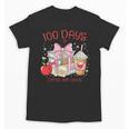 100th Day Of School Teachers 100 Days Of Coffee Chaos Books Unisex T-Shirt