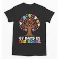 67 Days In The Books Reading Teacher 67th Day Of School Kids Unisex T-Shirt