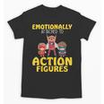 Action Figure Collector Comic Books Unisex T-Shirt Action Figure Collector Comic Books Unisex T-Shirt