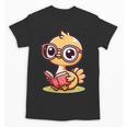 Adorable Book Lover Ostrich With Reading Glasses Cute Unisex T-Shirt Adorable Book Lover Ostrich With Reading Glasses Cute Unisex T-Shirt