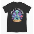 Alien Reader Reading Teacher Librarian Book Lover Unisex T-Shirt