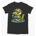 Alligator Reading a Book Animal Unisex T-Shirt Alligator Reading a Book Animal Unisex T-Shirt