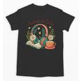 Audiobook Girlie Headphones Book Tea Love Unisex T-Shirt Audiobook Girlie Headphones Book Tea Love Unisex T-Shirt