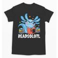 Axolotl Read Book Kawaii Reading Books For Men Women Unisex T-Shirt