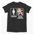 Back To School Library Unicorn Book Lover School Librarian Unisex T-Shirt