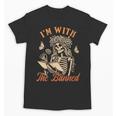 Banned Book Reading Squad Bookish I'm With The Banned Unisex T-Shirt
