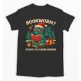 Book Dragon Christmas Reading For Fantasy Lovers Unisex T-Shirt Book Dragon Christmas Reading For Fantasy Lovers Unisex T-Shirt