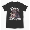 Book Dragon Book Lover Bookworm Book Reader Librarian Unisex T-Shirt Book Dragon Book Lover Bookworm Book Reader Librarian Unisex T-Shirt