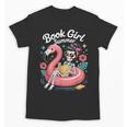 Book Girl Summer Skeleton Reading Books Lovers Beach Unisex T-Shirt Book Girl Summer Skeleton Reading Books Lovers Beach Unisex T-Shirt