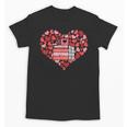 Book Heart Cute Read Book Reading Librarian Across America Unisex T-Shirt Book Heart Cute Read Book Reading Librarian Across America Unisex T-Shirt