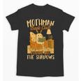 Book Lover Moth Mothman Book Club Reading Into Shadows Unisex T-Shirt