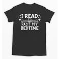 Book Lover Reading Bookish Floral I Read Past My Bedtime Unisex T-Shirt Book Lover Reading Bookish Floral I Read Past My Bedtime Unisex T-Shirt