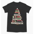Book Merry Little Christmas Tree Holiday Unisex T-Shirt Book Merry Little Christmas Tree Holiday Unisex T-Shirt