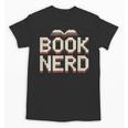 Book Nerd Retro Pixel Reading Librarian Aesthetic Unisex T-Shirt