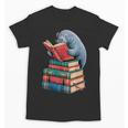 Book Reading Book Reader Manatees Sea Animal Sea Cow Manatee Unisex T-Shirt Book Reading Book Reader Manatees Sea Animal Sea Cow Manatee Unisex T-Shirt