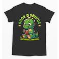 Book A Saurus Bookasaurus Dinosaur Book Girls Boys Toddler Unisex T-Shirt