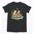 Book Shirt Frog Toad Fishing Vintage Book Frog Unisex T-Shirt Book Shirt Frog Toad Fishing Vintage Book Frog Unisex T-Shirt