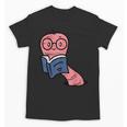 Book Worm Pun Read Reading Librarian America Men Women Kids Unisex T-Shirt