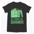 All Booked For St Patrick's Day Book Lover Lucky Shamrock Unisex T-Shirt All Booked For St Patrick's Day Book Lover Lucky Shamrock Unisex T-Shirt
