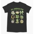 ALL Booked For St Patricks Day Bookish Leprechaun Bookworm Unisex T-Shirt