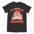 Booked For Valentine Books Lover Bookworm Librarian Teacher Unisex T-Shirt