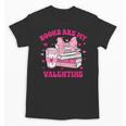 All Booked For Valentines Book Reading Coquette Bow Unisex T-Shirt