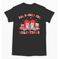 All Booked For Valentines Shirt Cute Book Lover Reading Unisex T-Shirt