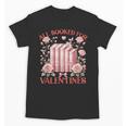 All Booked For Valentines Shirt Romantic Cupid Roses Books Unisex T-Shirt
