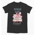Bookish Babes Club Cute Pink Book Stack With Bow Unisex T-Shirt Bookish Babes Club Cute Pink Book Stack With Bow Unisex T-Shirt
