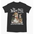 Bookish Christmas North Pole Book Club Snowman Book Worm Unisex T-Shirt
