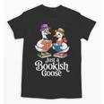 Bookish Goose Cute Geese With Hats Reading Books Unisex T-Shirt Bookish Goose Cute Geese With Hats Reading Books Unisex T-Shirt